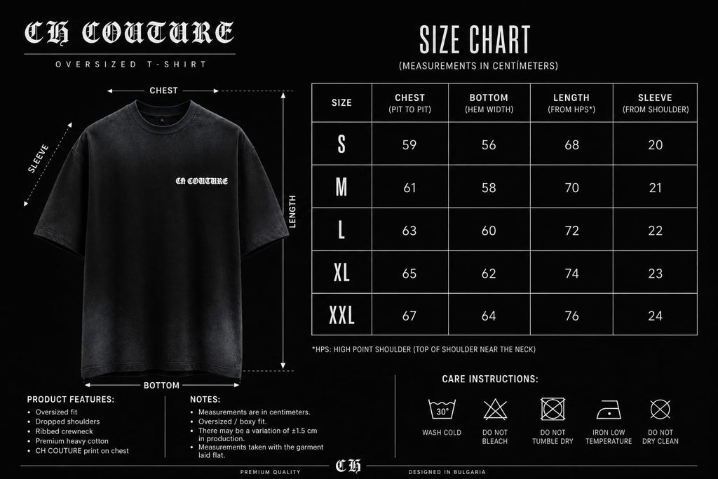 OVERSIZED FIT / THE INNER CIRCLE